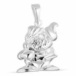 jultomte hängen i silver
