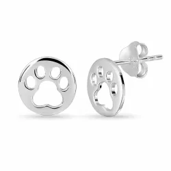 9 mm tass örhängestift i silver - Little Ones
