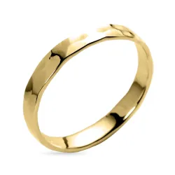 ring i förgyllt silver