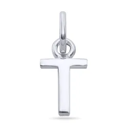 bokstav t hängen i silver - My Letter