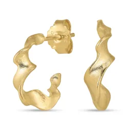 halvcreol i förgyllt silver - Lumé Etched