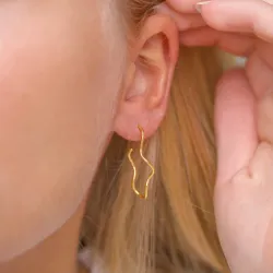 halvcreol i förgyllt silver - Lumé Essence