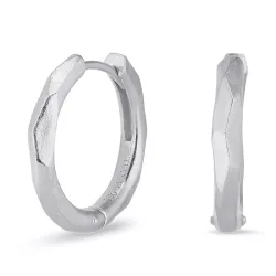 15 mm creol i silver - Lumé Etched