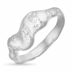 zirkon ring i silver