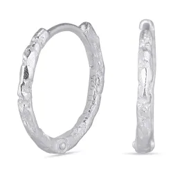 15 mm creol i silver - Lumé Etched