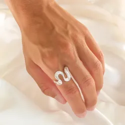 ring i silver - Lumé Etched