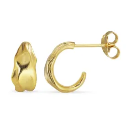 halvcreol i förgyllt silver - Lumé Etched