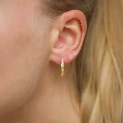 zirkon creol i förgylld mässing - Eliné