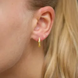 zirkon creol i förgylld mässing - Eliné