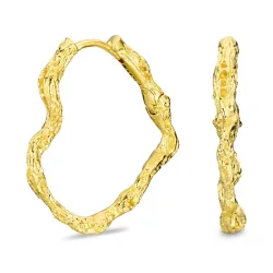 hjärta creol i förgylld mässing - Eliné