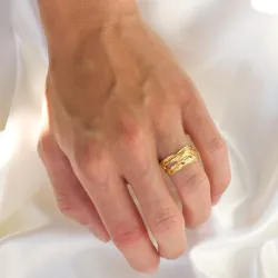 ring i förgylld mässing - Eliné