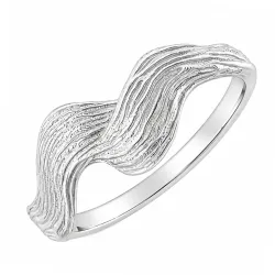 ring i försilvrad mässing - Lumé Etched