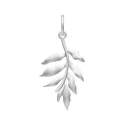 Julie Sandlau little Tree of Life hängen i satinrhodinerat sterlingsilver