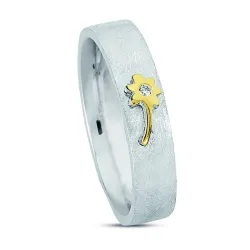 Kollektionsprov zirkon ring i silver och vanl. guld