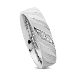 Kollektionsprov zirkon ring i silver