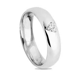 Kollektionsprov zirkon ring i silver