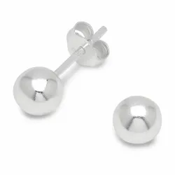 Kollektionsprov kula örhängen i silver