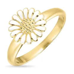 Kollektionsprov prästkrage ring i förgyllt silver - Matilda