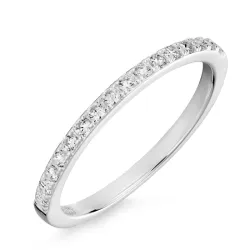 Kollektionsprov zirkon ring i silver